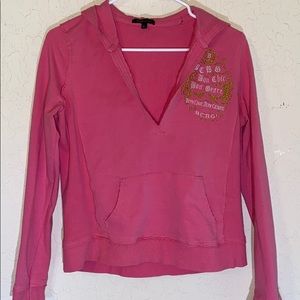 Vintage 00’s BCBG MaxAria Pink Hoodie